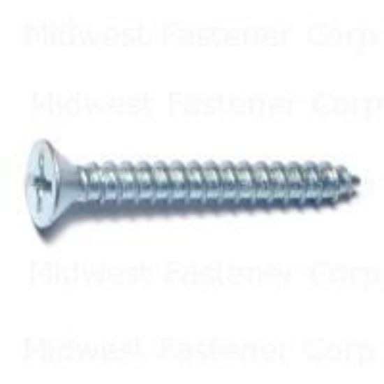 Picture of Sheetmetal-Screw Zinc-Plated #14 x 2"