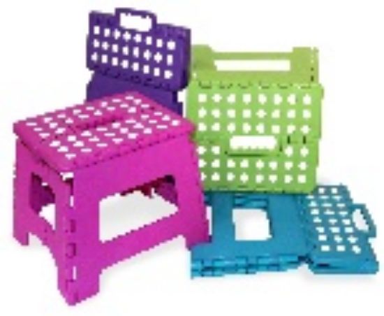 Picture of Folding-stool W/dots Small