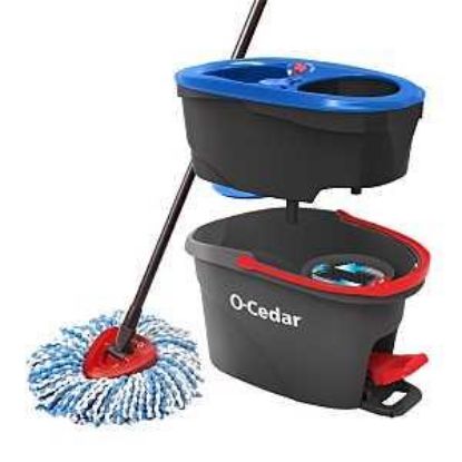 Picture of Spin Mop System Black Red
