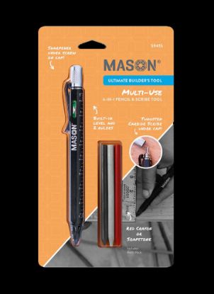 Picture of Marking-tool 6-in-1 Graphite Soapstone Tungsten-scribe
