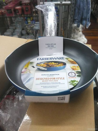 Picture of Style Collection 11.25: Open Frying Pan W/ Spouts- Blue