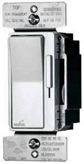 Picture of Wall-dimmer Universal Paddle-slider Led 120-volt 300-watt 1-pole 3-way White/almond/ivory
