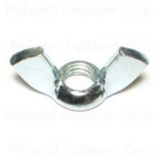 Picture of Wing-Nut Zinc-Plated Cold-Forged #3/8-16