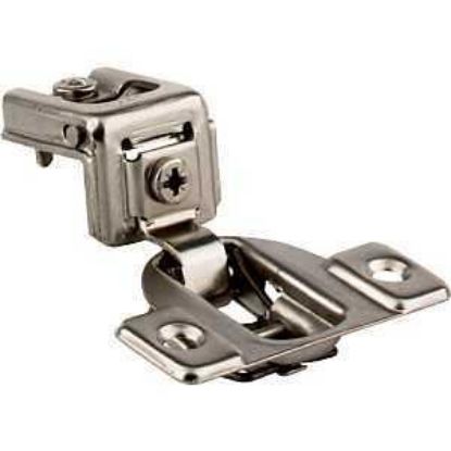 Picture of Hidden-hinge Overlay Compact 1-1/4" Steel Nickel
