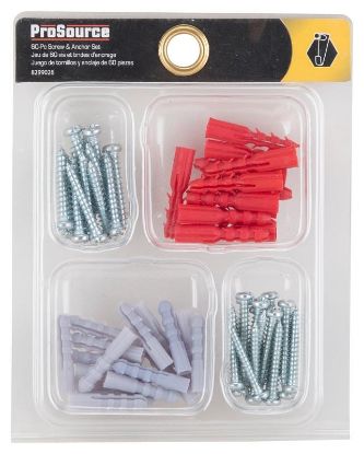 Picture of Screw And Anchor Kit 60 Pieces