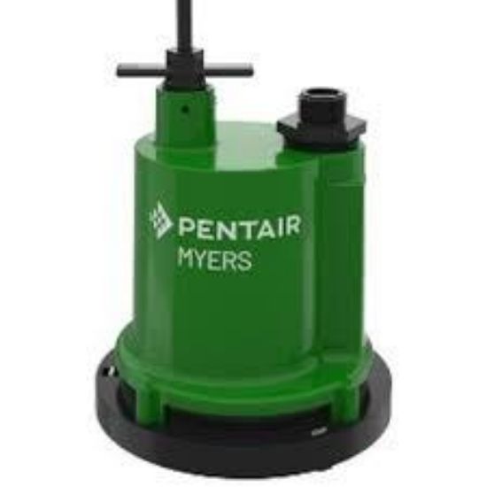 Picture of Utility-pump Submersible Aluminum 1/4-hp 1-1/4"-discharge 3/4"-garden-hose-adapter