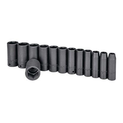 Picture of Socket-Set Impact Sae Deep 13-pieces 1/2"-drive