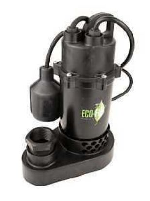 Picture of Sump-pump Submersible Thermoplastic Tethered-float 1-1/2"outlet 1/3-hp