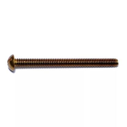 Picture of Machine-Screw With-Nuts Round-Head 1/4-20 TPI 20 x 3"