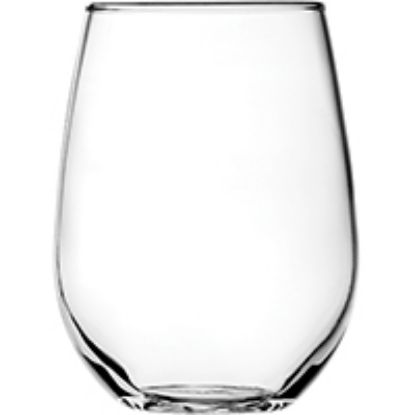 Picture of 95141 Stem-Less Wine-Glass Set 15 oz Capacity Glass Clear