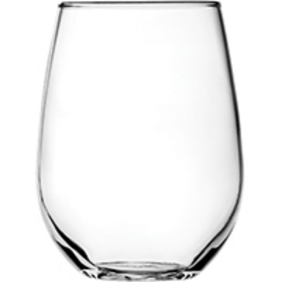 Picture of 95141 Stem-Less Wine-Glass Set 15 oz Capacity Glass Clear
