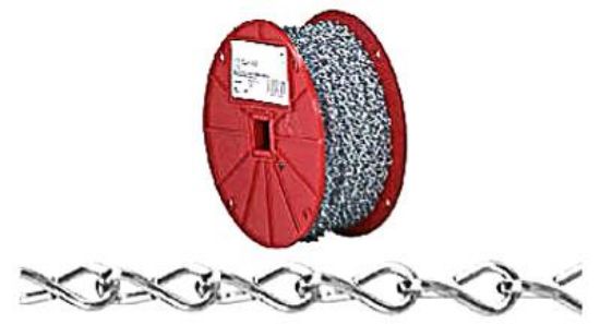 Picture of Single Steel Jack-Chain Zinc-Plated Mild-Steel #10