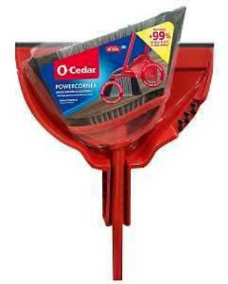Picture of Broom Angled With Dustpan Plastic 12"