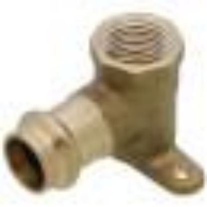Picture of Copper-fitting Press-join 90°-elbow Drop-ear P X Fpt 1/2"