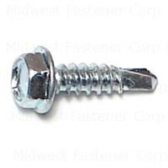 Picture of Sheetmetal-Screw Zinc-Plated Hex #8 x 5/8"