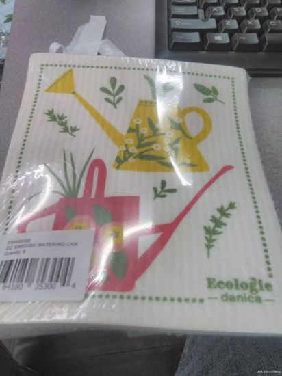 Picture of Watering Cans Swedish Dishcloth