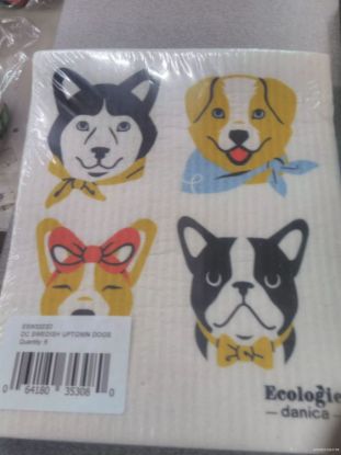 Picture of Uptown Dogs Swedish Dishcloth