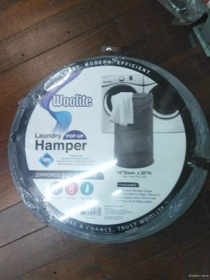 Picture of Laundry-Hamper Sanitized CYLINDER NYLON 18X30-AST 4 (#5088)