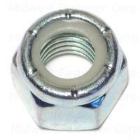 Picture of Lock Nuts Zinc-plated Nylon-insert 1/2"-13