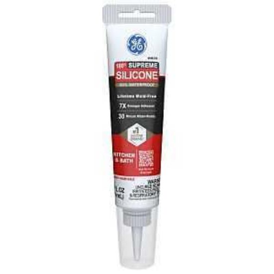 Picture of Caulk-Sealant Silicone-Rubber Window-&-Door White 2.8-usfloz