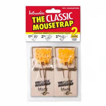 Picture of Snap-trap Mouse Wood Plastic-pedal