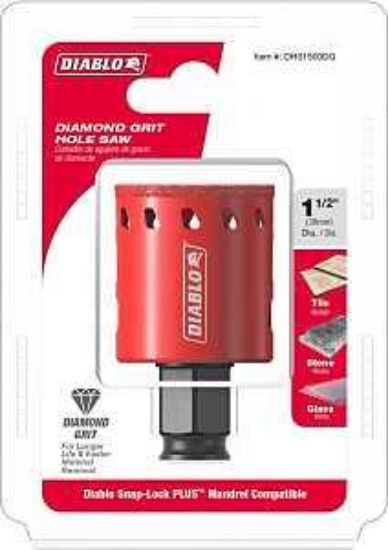 Picture of Hole-saw Diamond-grit 1-1/2"