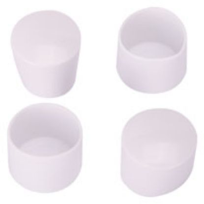 Picture of Leg-tip Furniture Round Plastic White