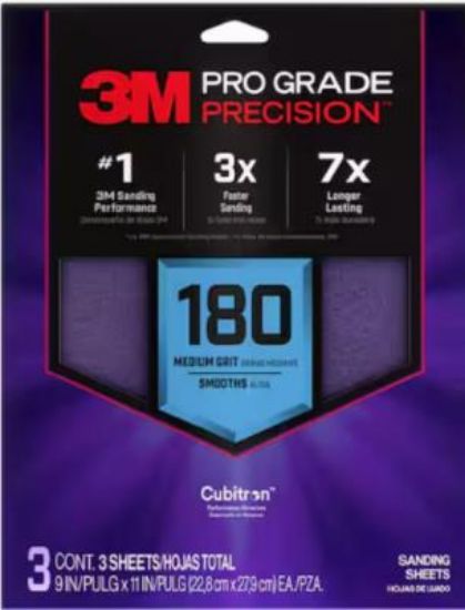 Picture of Sandpaper No-slip-backing Wet-dry 9" X 11"