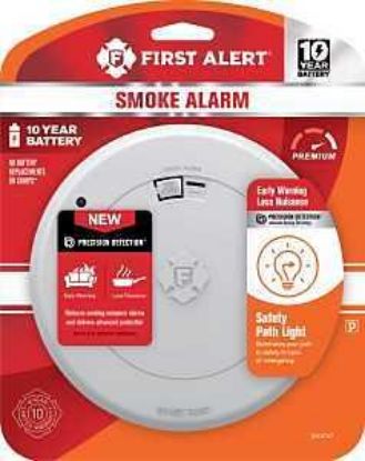 Picture of Smoke-alarm 10-year-sealed-battery Photo-electric-sensor Path-light