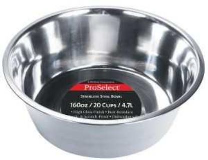 Picture of Pet Feeding Dish Stainless-steel 5 Qt Capacity
