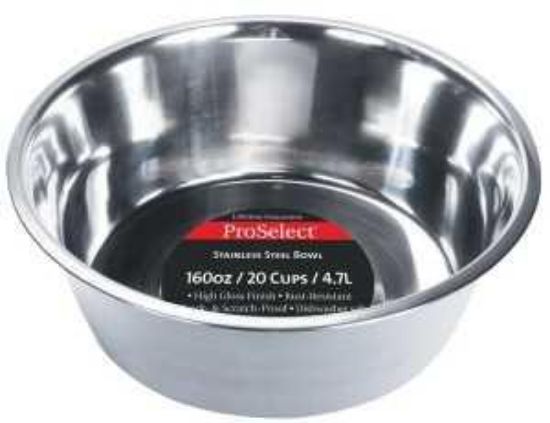 Picture of Pet Feeding Dish Stainless-steel 5 Qt Capacity