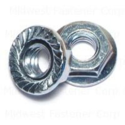 Picture of Hex-Nut Flanged Serrated