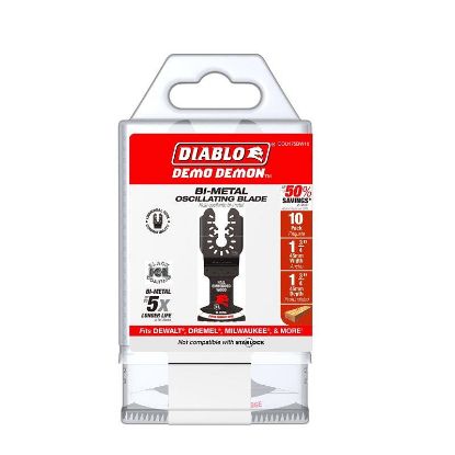 Picture of Diablo Demo Demon Oscillating Blade, 1-3/4 In D Cutting, Bi-metal