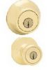 Picture of Combination Keyed-entry Single-cylinder Deadbolt Us3 Bright-