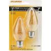 Picture of Light-Bulb Flame-Shape Bulbs Amber
