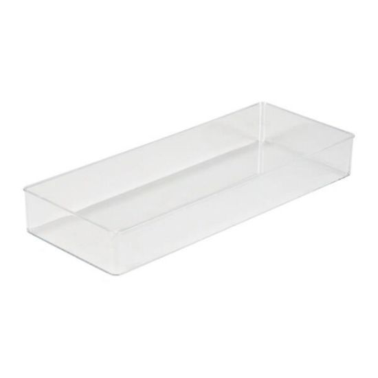Picture of Long Rectangle Drawer Organizer 15x6x2 Clear