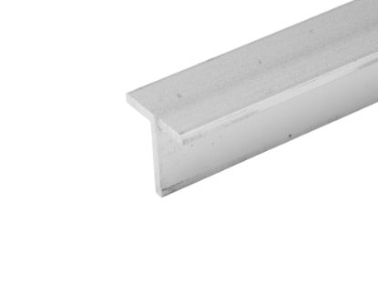 Picture of Tee Aluminum Anodized 1" X 1" X 1/18" X 4'
