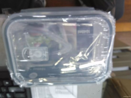 Picture of 1040ml Vented Rectangle Glass Food Container