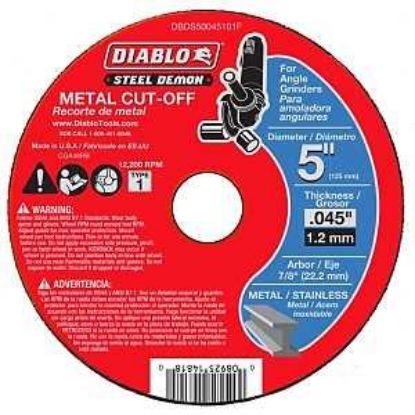 Picture of Cut-off Wheel Abrasive Ceramic 7/8"-arbor 5"
