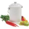 Picture of Ceramic Compost Crock White