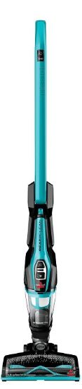 Picture of Bissell Adapt 2286 2-in-1 Vacuum, 14.4 V Battery, Lithium-ion Battery, Black/titanium/teal
