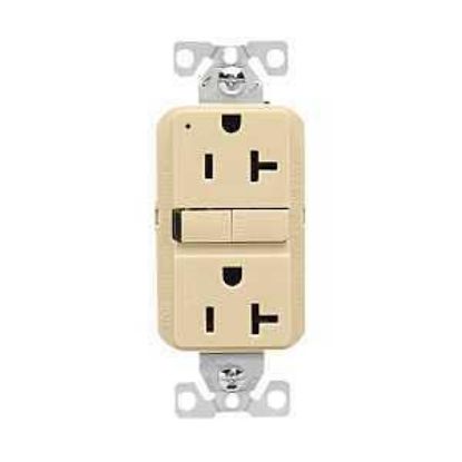 Picture of Duplex-outlet Self-testing 20-amp 2-pole 3-wire