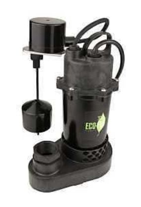 Picture of Sump-pump Submersible Aluminum Vertical-float 1-1/2"outlet 1/3-hp