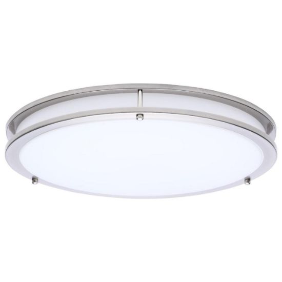 Picture of Glamour; Led 17 Inch Flush Mount; Brushed Nickel Finish; 27k/3k/35k/4k/5k Cct Selectable