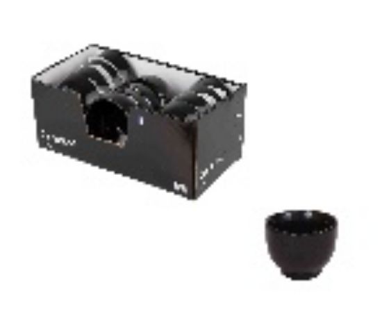 Picture of 5.5" Ceramic Cereal Bowl Black