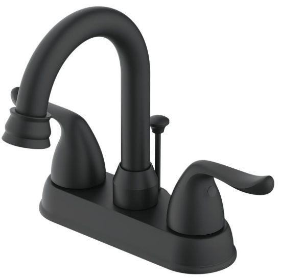 Picture of Boston Harbor F5111100bl-oba1 Lavatory Faucet, 1.2 Gpm, 2-faucet Handle, 3-faucet Hole, Metal/plasti...