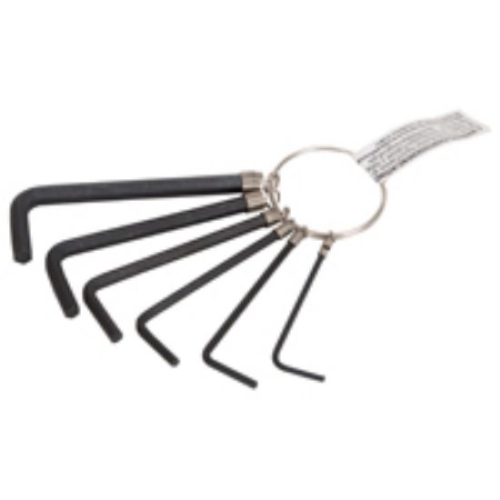 Picture of Hex-key Set Sae Key-ring 6pc