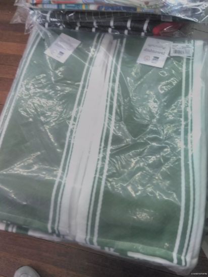 Picture of Symmetry Towel Elm Green