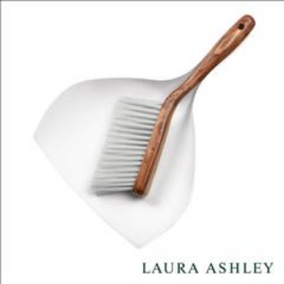 Picture of Vintage Wood Dustpan And Brush Set