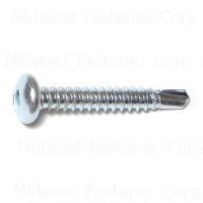 Picture of Sheetmetal-Screw #10 X 1-1/4" Zinc-plated Square Pn #2